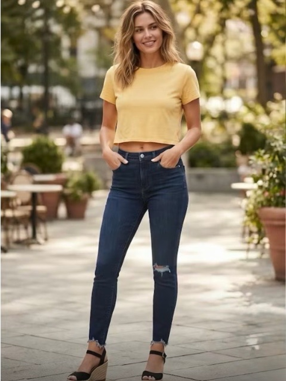Women’s Dark Blue Express Skinny Jeans Size 12L